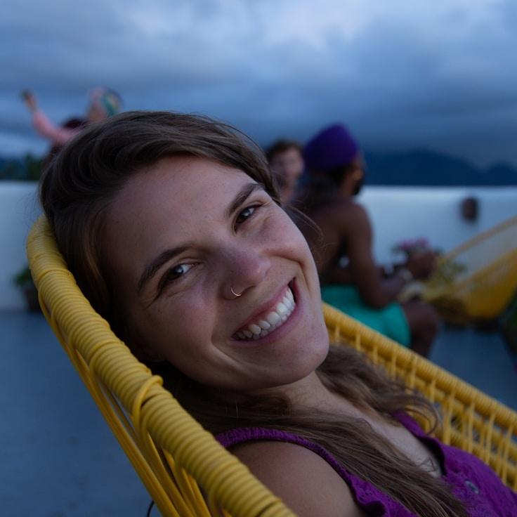 Portrait of Avery Chen, group coordinator and fusion cooking expert